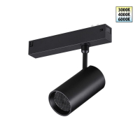 Трековый светодиодный светильник с переключателем цветовой темперетуры Novotech Port Vector 359958