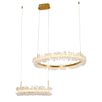 Подвесной светодиодный светильник Kink Light Лаура 08245.36PA 08245,36PA