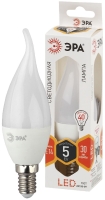 Лампа светодиодная Эра E14 5W 2700K LED BXS-5W-827-E14 Б0027967 ЭРА