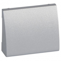 Лицевая панель Legrand Galea Life двойной вывода кабеля алюминий 771385