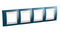 Рамка 4-постовая Schneider Electric Unica Хамелеон MGU6.008.554