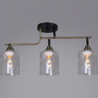 Потолочная люстра Reluce 02312-0.3-03 AB+BK