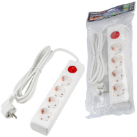 Удлинитель бытовой Uniel Ultra S-GCU4-3B WHITE UL-00010022