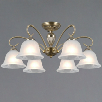 Люстра на штанге Illumico IL0696-6ASQ-25 AB AREZZO