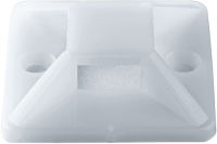 Площадка самоклеящаяся 25х25 белая под хомуты (100шт) Navigator Group 71062 17249