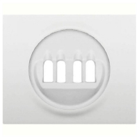 Лицевая панель Legrand Galea Life двойной розетки акустических систем белая 771025