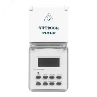 Розетка с таймером (недельная) электронная IP44 16А 3500W FERON ТМ23 23206