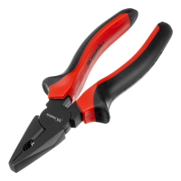Плоскогубцы Black Nickel, 160 мм, комбинированные, двухкомпонентные рукоятки Matrix 16978