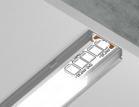 Алюминиевый накладной профиль Ambrella Light Alum Profile GP1700AL