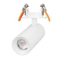 Спот Arlight LGD-ARTEMIS-BUILT-FLAP-R55-12W Warm2700 (WH, 8-80 deg, 230V) (IP20 Металл) 062273