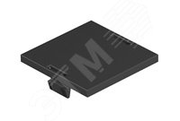Заглушка для отверстия Modul45 (полиамид,черный) OBO Bettermann LP 45 7407584