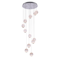 Подвесная люстра DeLight Collection Elliot Diamante MD20001012-12A chrome