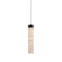 Подвесной светильник Delight Collection MD24030028-1A matt black/clear
