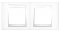 Рамка 2-постовая Schneider Electric Unica Хамелеон MGU6.004.18