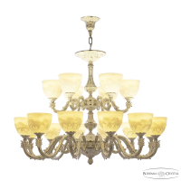 Подвесная люстра Bohemia Ivele Crystal Florence 71101/12+6/300 NW P1 U Horse