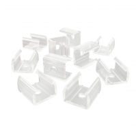 Комплект (10шт) крепежей пластиковых для светодиодного неона Apeyron 17-49 RGB 220В 09-151