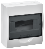 Бокс ЩРН-П-8 модулей навесн. пластик IP41 GENERICA IEK MKP12-N-08-41-G