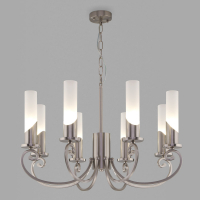 Подвесная люстра Eurosvet 60117/8 никель Smart a050019