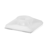 Монтажная база двойная самоклеящаяся 28х28, белая для хомутов шириной до 4.8мм DKC 25473SR