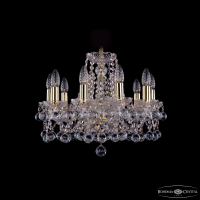 Подвесная люстра Bohemia Ivele Crystal 1413/10/165 G Balls
