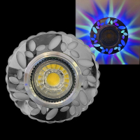 Встраиваемый светильник Reluce 42288-9.0-001PL MR16+LED3W CH