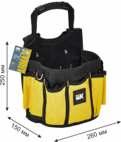 Сумка монтажника открытого типа BG-05 ARMA2L 5 IEK A2L5-BG30-05-K02