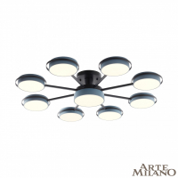 Потолочная люстра Arte Milano Ferrara 250406/8+1 Gr