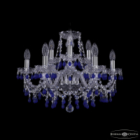 Подвесная люстра Bohemia Ivele Crystal 1410/6+3/195 Ni V3001