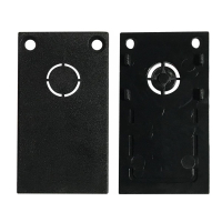 Комплект заглушек торцевых для встраиваемого шинопровода iLedex Vision END CAP 4822-026-BK (2 шт)