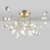 Потолочная люстра Natali Kovaltseva GRACE
75126/36С GOLD SATIN