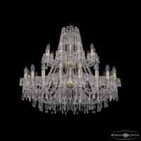 Подвесная люстра Bohemia Ivele Crystal 1403/20+10/360/2d G
