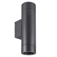 Уличный настенный светильник Arlight LGD-RAY-WALL-TWIN-R65-2х12W Warm3000 (GR, 6 deg, 230V) (IP65 Металл) 044231(1)