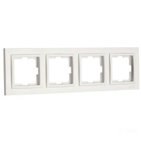 Рамка на 4 поста Mono Electric Despina слоновая кость 102-010000-163