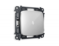 Комплект механизма 1-кл проходного выключателя с подсветкой Ambrella Volt Omega MO402035