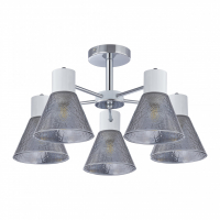 Люстра на штанге Arte Milano Napoli 322408/5 CR+WH