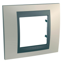 Рамка 1-постовая Schneider Electric Unica Top MGU66.002.295