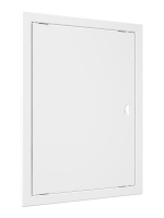 Люк-дверца ревизионный с ручкой, из ABS пластика 318х418 и с фланцем 296х396 EVECS Л3040Р 19029