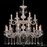 Подвесная люстра Bohemia Ivele Crystal AL78101/12+6/250/2D A WG