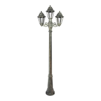 Уличный фонарь Fumagalli Gigi Bisso/Anna 2+1 E22.156.S21.BXF1R