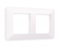 Рамка двухместная Ambrella Volt Line AF110202