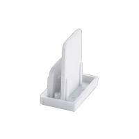 Заглушка торцевая для шинопровода белый UFB-Q121 C21 WHITE 1 POLYBAG Uniel 10570