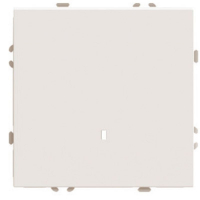 Выключатель 1-клавишный c индикатором (механизм) Stekker Эмили 250В 10А RSW10-5101-08 кашемир soft touch