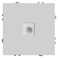 Розетка телевизионная 1-местная Stekker RST00-5108-01 Эмили 49875