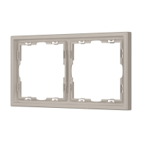 Рамка пластиковая Arlight FRM-NOBE-SFPL-2-CA 059456