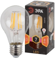 Лампа светодиодная Эра E27 7W 2700K F-LED A60-7W-827-E27 Б0043432