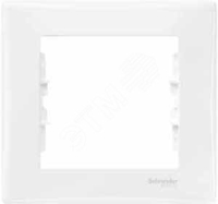 Sedna Рамка 1 пост белая Schneider Electric SDN5800121