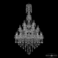 Подвесная люстра Bohemia Ivele Crystal 1415/16+8+4/300/XL-155/3d Ni