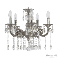 Подвесная люстра Bohemia Ivele Crystal Verona 72117/5/125 A Ni