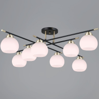 Потолочная люстра Illumico IL0446-8CSQ-24 BK AB LIBRA