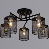 Потолочный светильник Reluce 91360-0.3-05 BK+FG